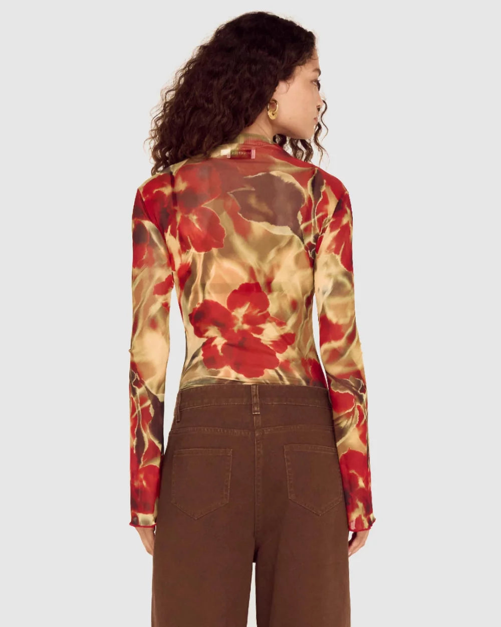 Selma Mesh Top