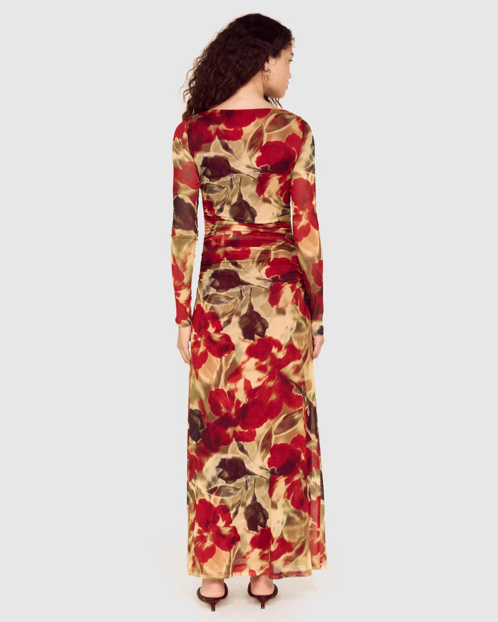 Selma Mesh Midi Dress
