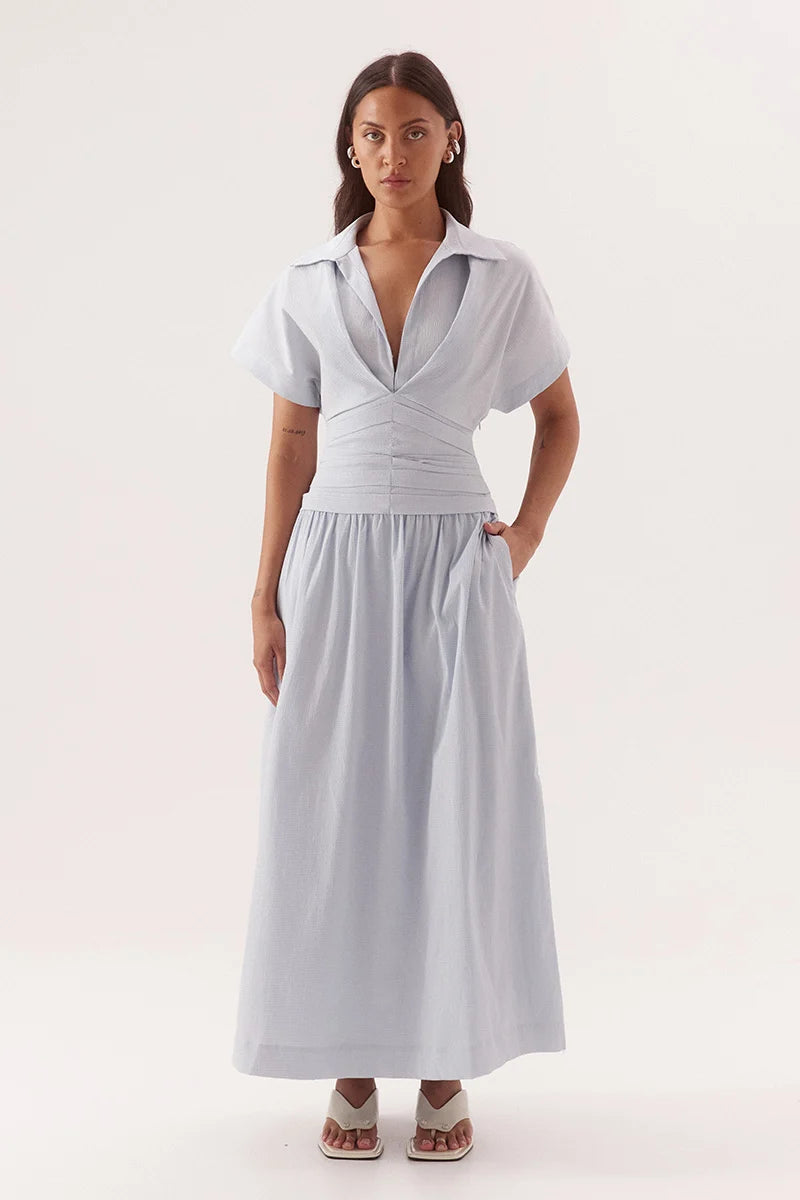 Lyra Dress- Sky Blue