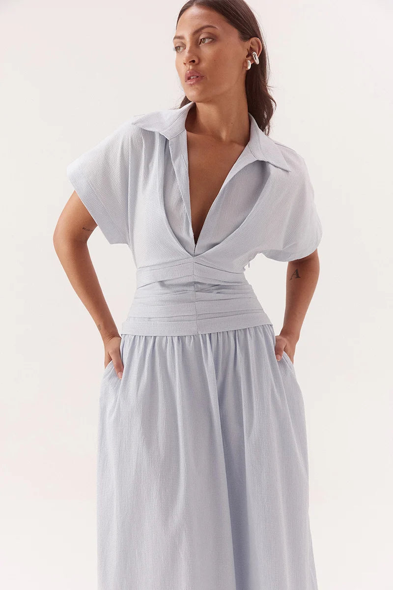 Lyra Dress- Sky Blue