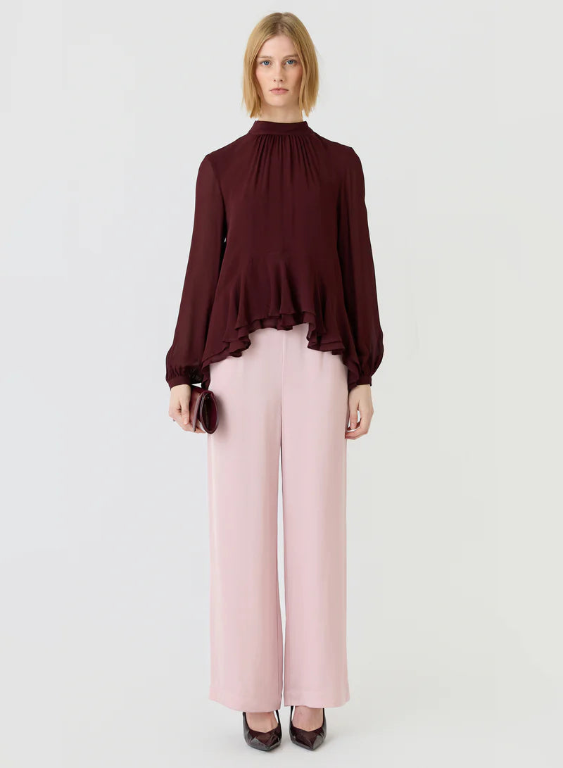 Solene Blouse-Mulberry