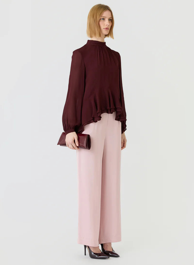 Solene Blouse-Mulberry