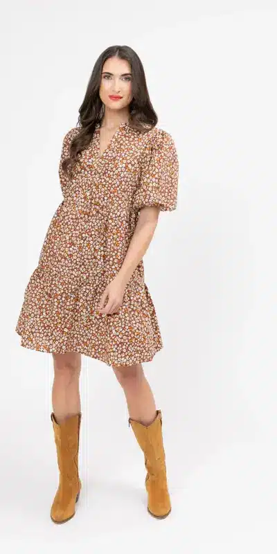 Reflective Mini Dress